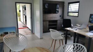 Shipping Container Office Conversion